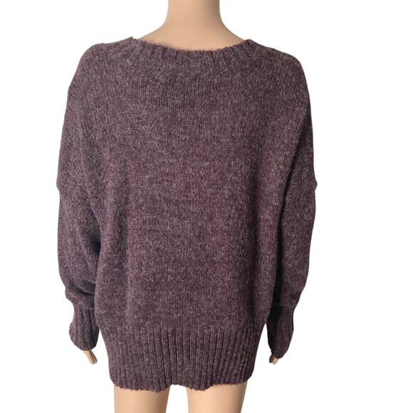 ABOUND Sweater Womens Small Burgundy Stem Pullover New - Picture 8 of 12
